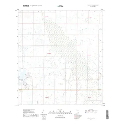 2021 Map of Telegraph Swamp, 2021 Print