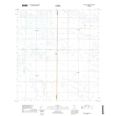 2018 Map of Telegraph Swamp NE, 2018 Print