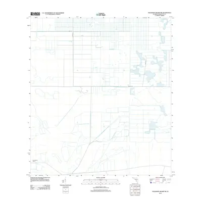2012 Map of Telegraph Swamp NW, 2012 Print