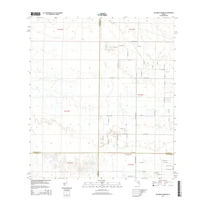 2015 Map of Telegraph Swamp SE, 2015 Print