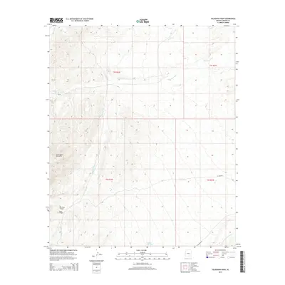 2014 Map of Telegraph Wash, 2014 Print