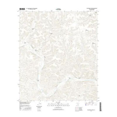 2016 Map of Telephone Canyon, 2016 Print