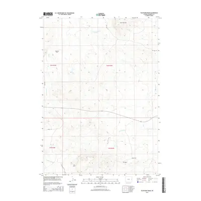 2015 Map of Telephone Draw, 2015 Print