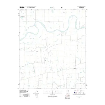 2010 Map of Telephone, 2010 Print