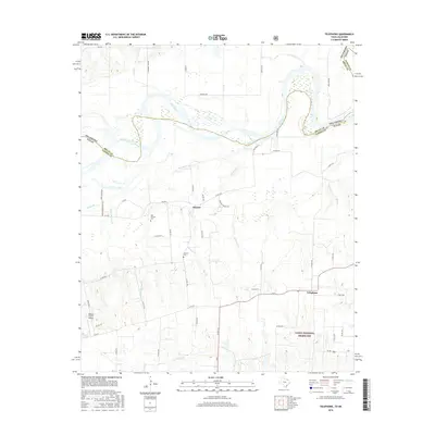 2016 Map of Telephone, 2016 Print