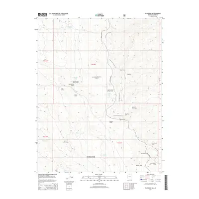 2014 Map of Telephone Hill, 2014 Print