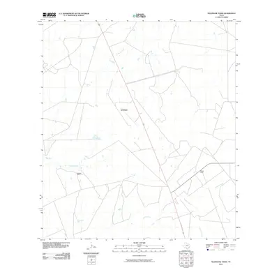 2010 Map of Telephone Tanks, 2010 Print