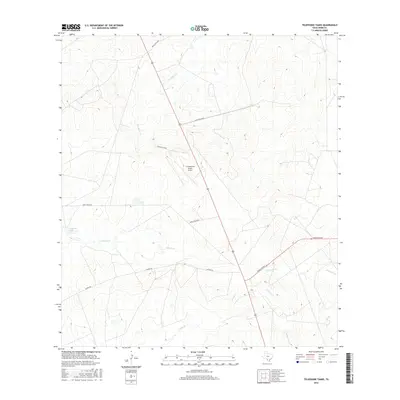 2016 Map of Telephone Tanks, 2016 Print