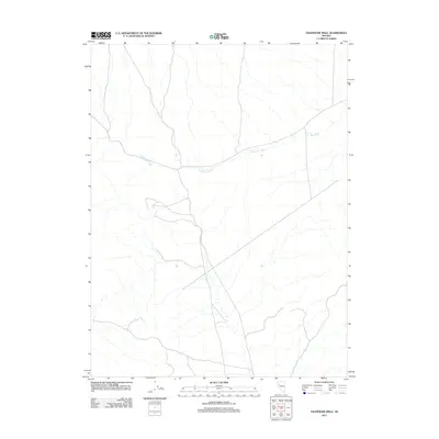 2011 Map of Telephone Well, 2011 Print