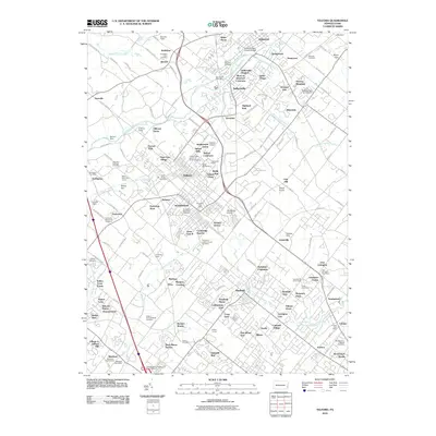 2010 Map of Telford, 2010 Print