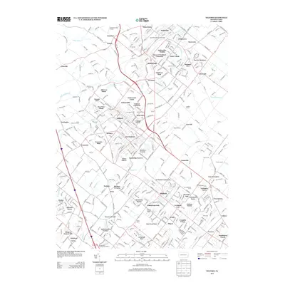 2013 Map of Telford, 2013 Print