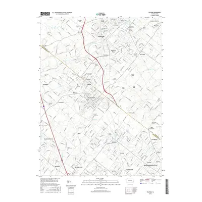 2016 Map of Telford, 2016 Print