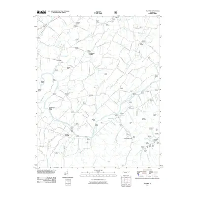 2011 Map of Telford, 2011 Print