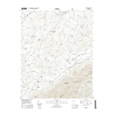 2016 Map of Telford, 2016 Print