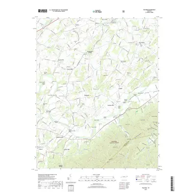 2019 Map of Telford, 2019 Print