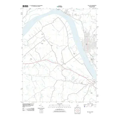 2010 Map of Tell City, 2010 Print