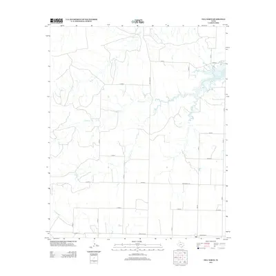 2012 Map of Tell North, 2012 Print