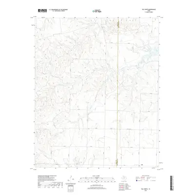 2019 Map of Tell North, 2019 Print