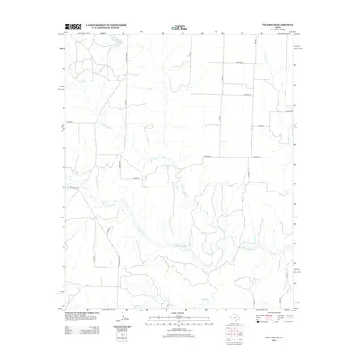 2012 Map of Tell South, 2012 Print
