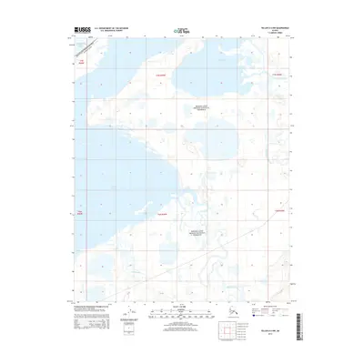 2014 Map of Teller D-4 NW, 2014 Print