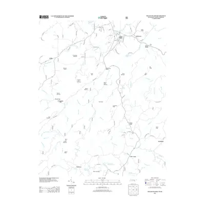 2013 Map of Tellico Plains, 2013 Print