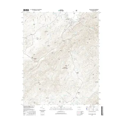 2016 Map of Tellico Plains, 2016 Print