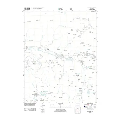 2011 Map of Telluride, 2011 Print