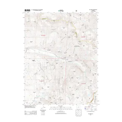 2013 Map of Telluride, 2013 Print