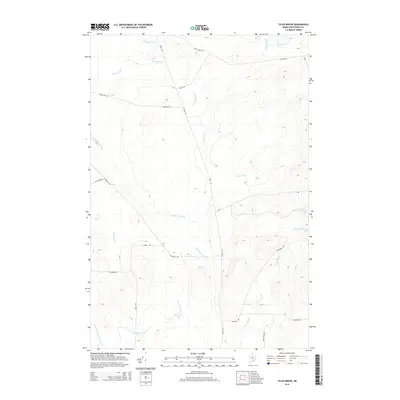 2014 Map of Telos Brook, 2014 Print