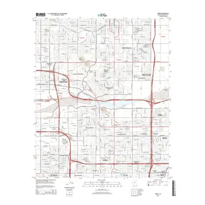 2014 Map of Tempe, 2014 Print