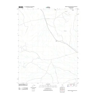 2012 Map of Tempiute Mountain South, 2012 Print