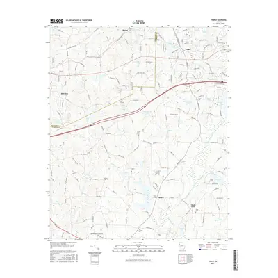 2017 Map of Temple, 2017 Print