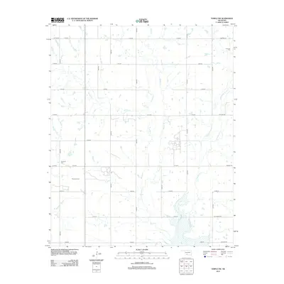 2012 Map of Temple NW, 2012 Print