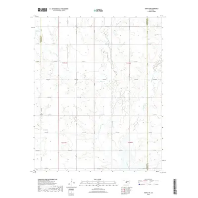 2018 Map of Temple NW, 2018 Print