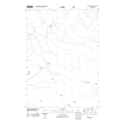 2011 Map of Temple Peak, 2011 Print