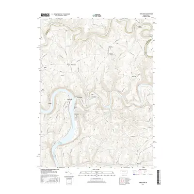 2016 Map of Templeton, 2016 Print