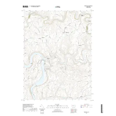 2019 Map of Templeton, 2019 Print