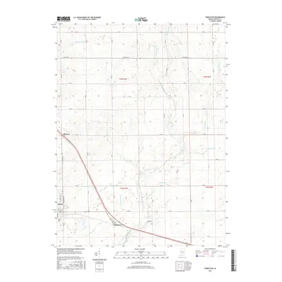 2016 Map of Templeton, 2016 Print