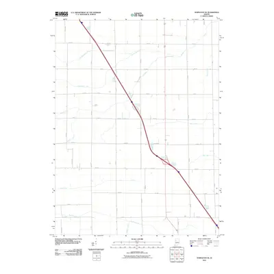 2010 Map of Templeton NE, 2010 Print