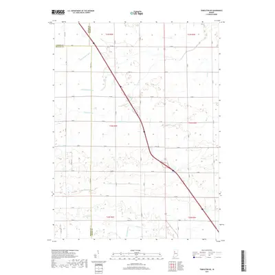 2019 Map of Templeton NE, 2019 Print