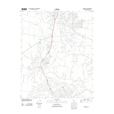 2012 Map of Templeton, 2012 Print