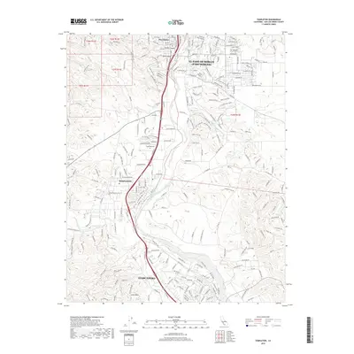 2018 Map of Templeton, 2018 Print
