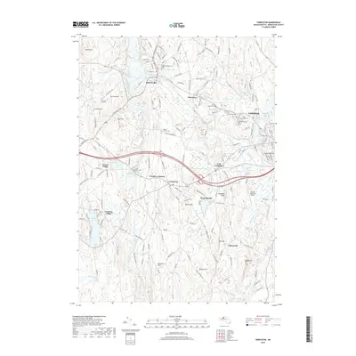 2018 Map of Templeton, 2018 Print