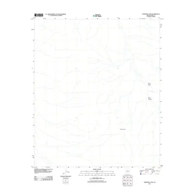 2011 Map of Temporal Pass, 2011 Print