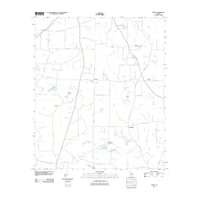 2011 Map of Tempy, 2011 Print