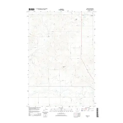 2014 Map of Temvik, 2014 Print