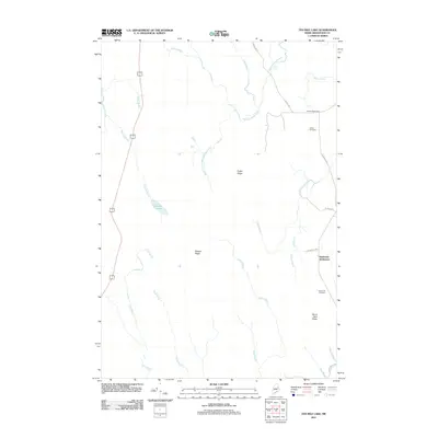 2011 Map of Ten Mile Lake, 2011 Print