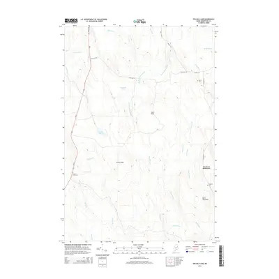 2014 Map of Ten Mile Lake, 2014 Print