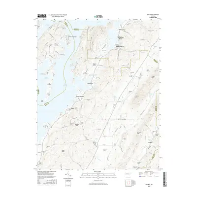 2016 Map of Ten Mile, 2016 Print