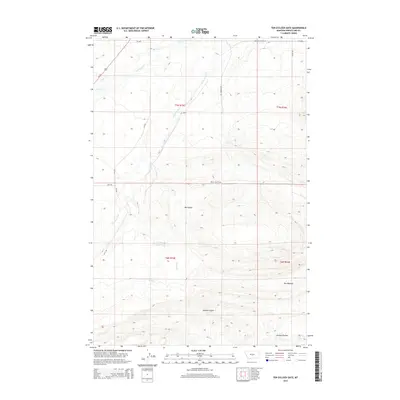 2014 Map of Ten O'Clock Gate, 2014 Print